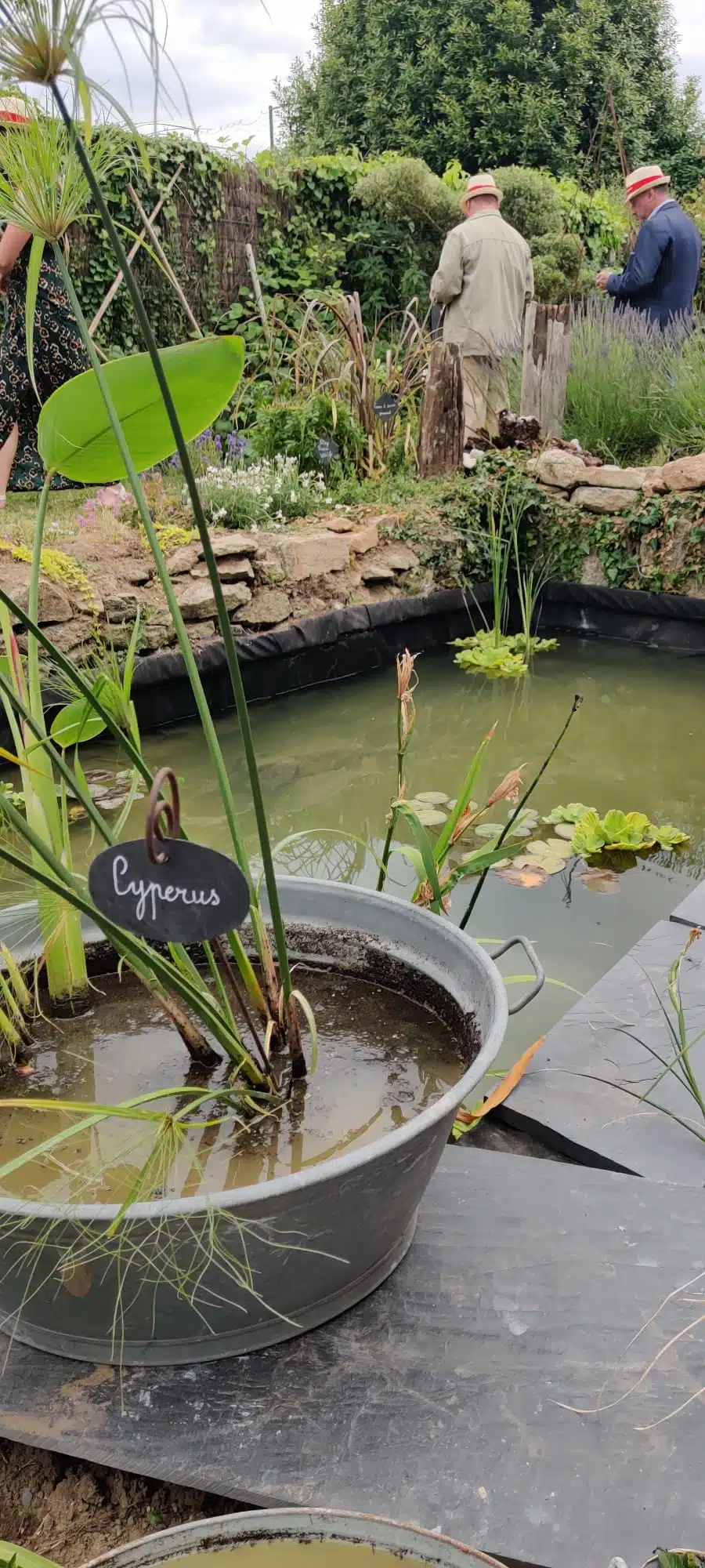 Inauguration du jardin des senteurs