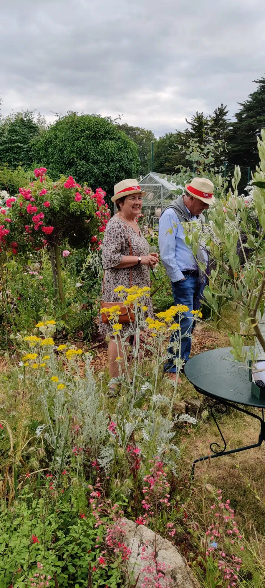 Inauguration du jardin des senteurs