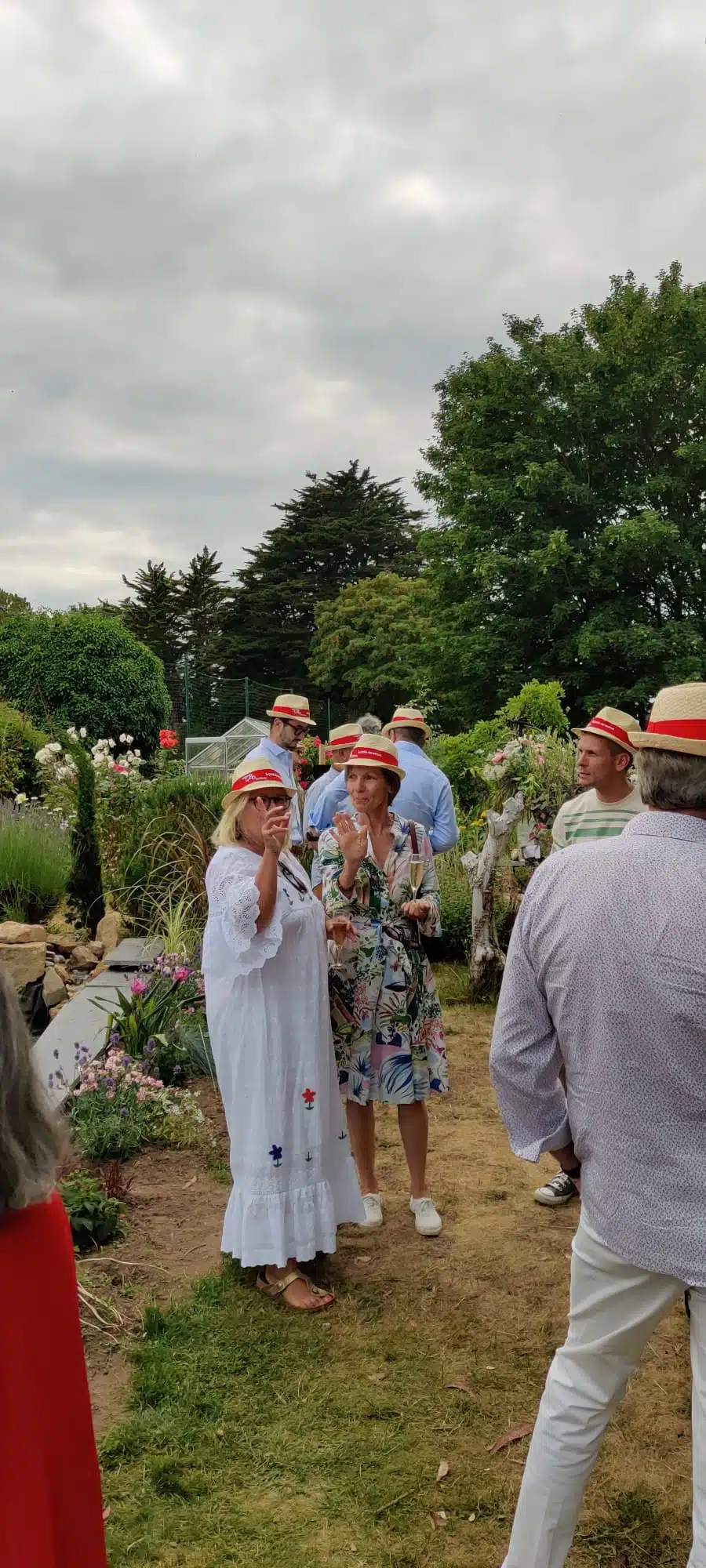 Inauguration du jardin des senteurs