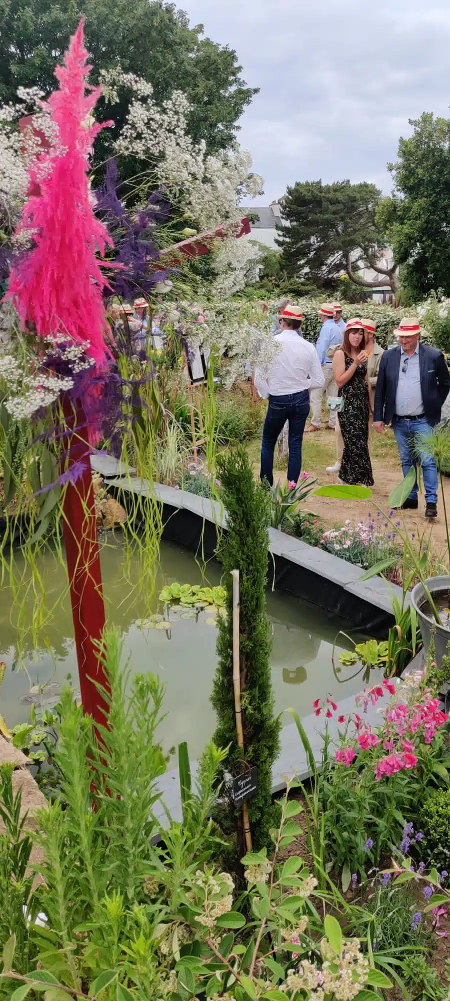 Inauguration du jardin des senteurs