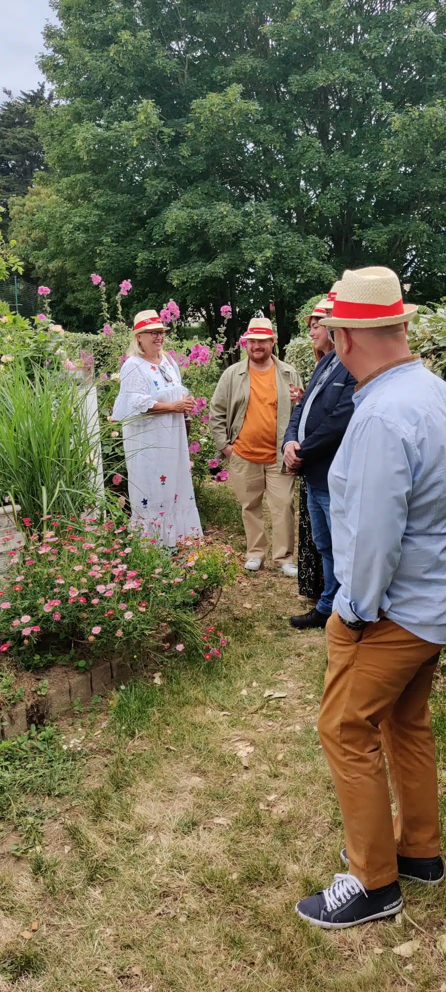 Inauguration du jardin des senteurs