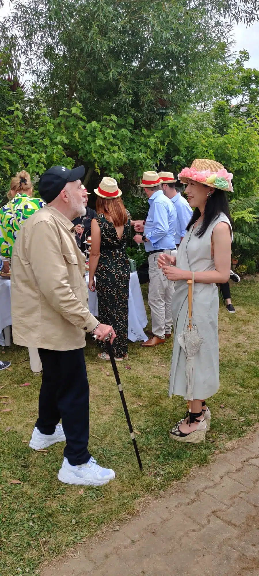 Inauguration du jardin des senteurs