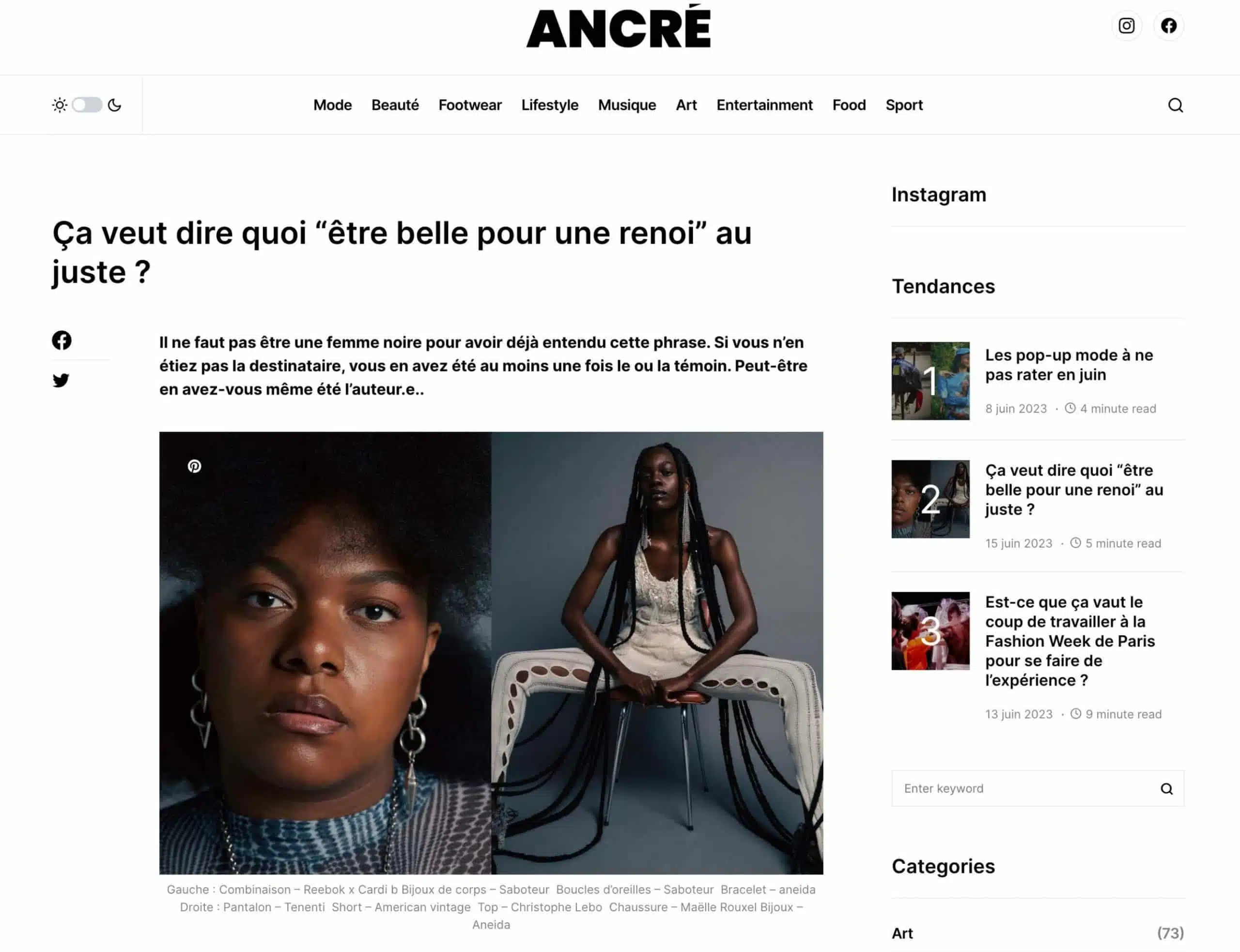 Ancré magazine